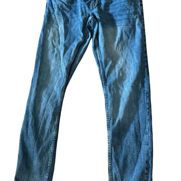 Guc CHAPS men's sz 34x32 slim straight jeans - Picture 3 of 4